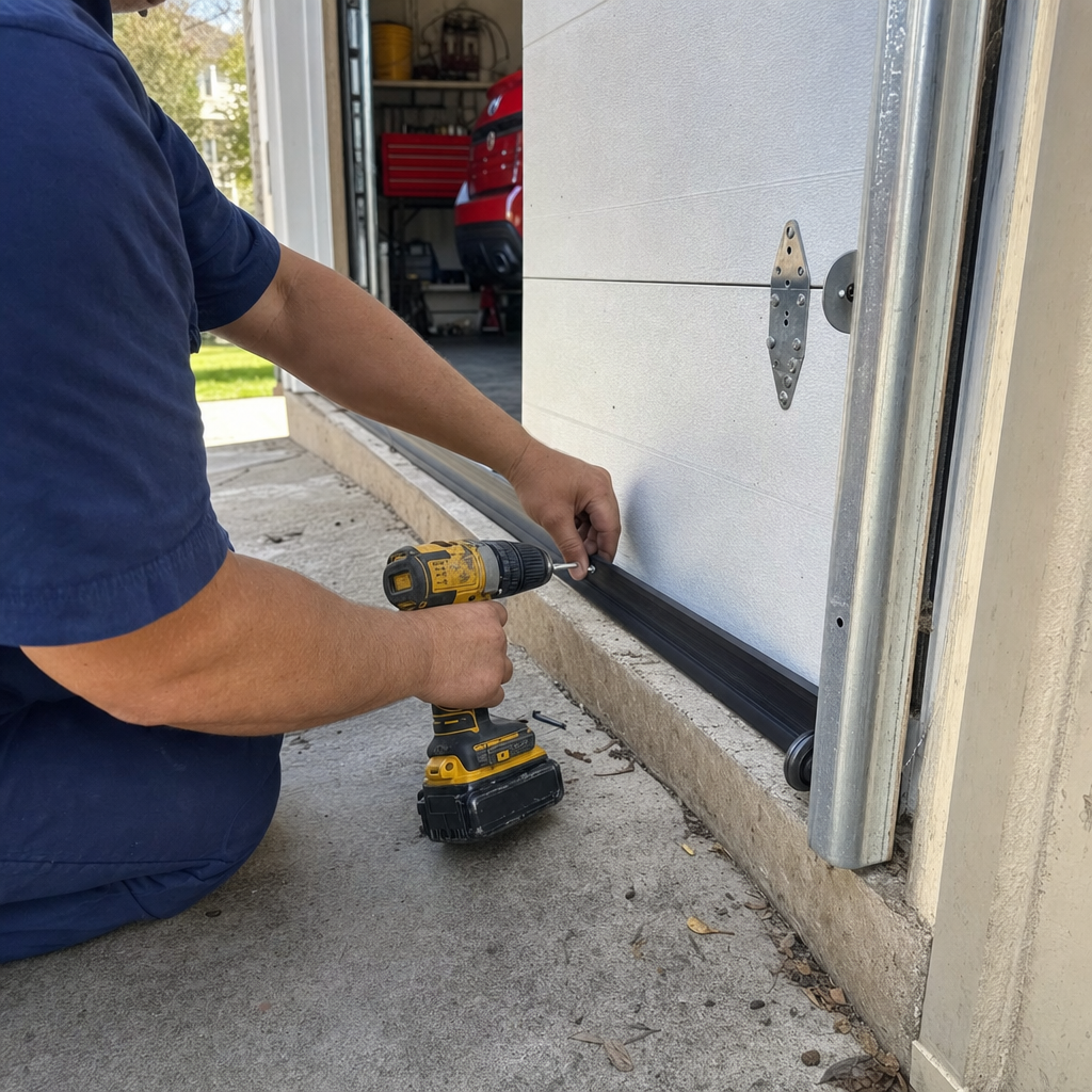 Double Car Door Installation